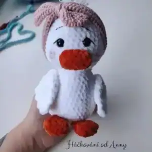 Háčkovaná kačenka Dafne
