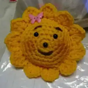 Háčkované Veselé Sluníčko